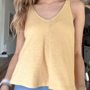 Yellow Tank Top
